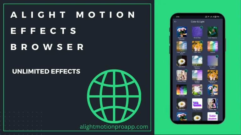 alight motion effect browser