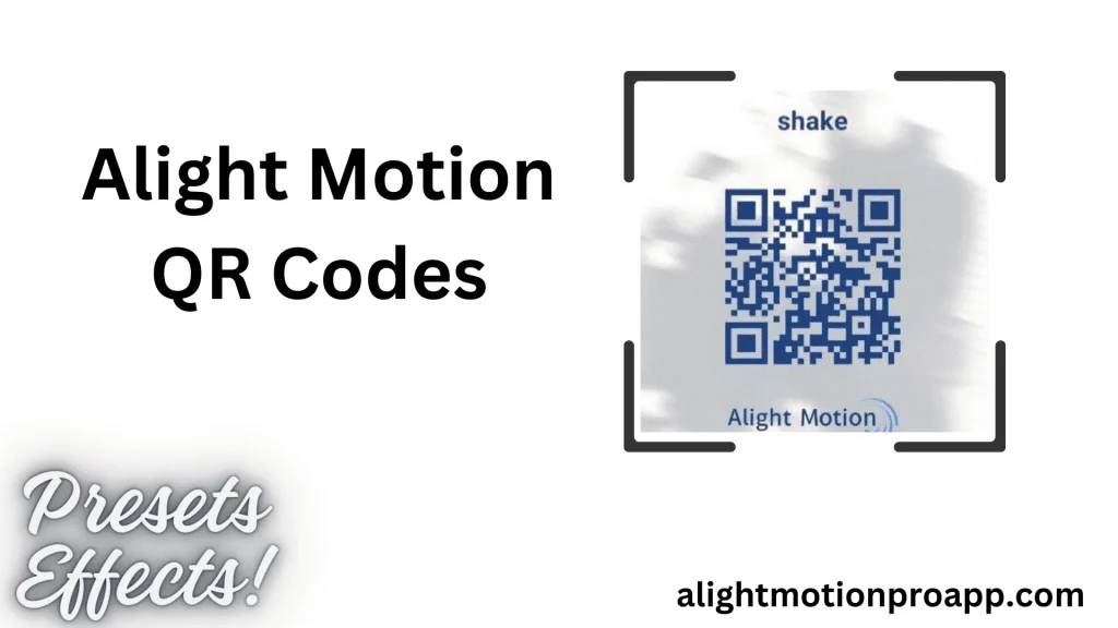 alight motion QR code
