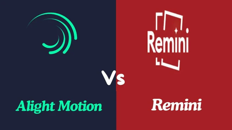alight motion vs remini